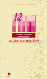 AN�LISIS DISCRIMINANTE