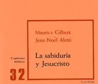32.SABIDURIA JESUCRISTO .(CUADERNOS BIBLICOS)
