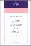M�S ALLA DE LA OFERTA Y LA DEMANDA