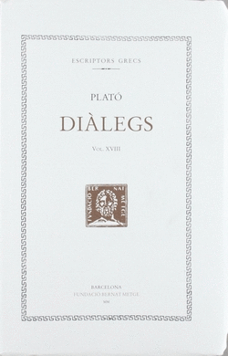 DI�LEGS, VOL. XVIII: TIMEU. CR�TIAS