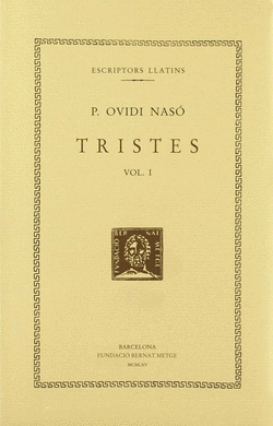 TRISTES, VOL. I: LLIBRES I-II