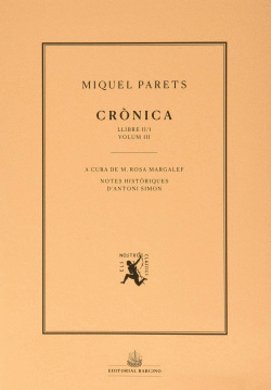 CR�NICA. VOLUM III