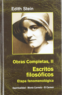 EDIHT STEIN. OBRAS COMPLETAS II