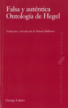 FALSA Y AUTENTICA ONTOLOGIA DE HEGEL