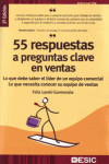55 RESPUESTAS A PREGUNTAS CLAVE EN VENTAS
