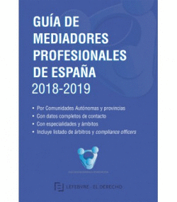 GUA DE MEDIADORES PROFESIONALES DE ESPAA 2018-2019