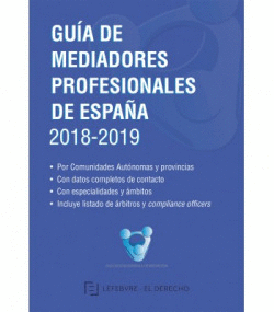 GU�A DE MEDIADORES PROFESIONALES DE ESPA�A 2018-2019