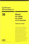 MANUAL DE TRABAJO DE CAMPO EN LA ENCUESTA