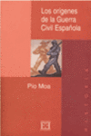 LOS OR�GENES DE LA GUERRA CIVIL ESPA�OLA