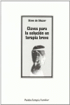 CLAVES PARA LA SOLUCIN EN TERAPIA BREVE