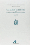 CAT�LOGO COLECTIVO PATRIMONIO BIBLIOGR�FICO ESPA�OL S. XIX: ALO-ARB