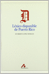 LÉXICO DISPONIBLE DE PUERTO RICO