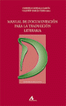 MANUAL DE DOCUMENTACI�N PARA LA TRADUCCI�N LITERARIA
