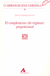 EL COMPLEMENTO (DE R�GIMEN) PREPOSICIONAL (98)