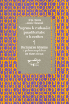 PROGRAMA DE REEDUCACI�N PARA DIFICULTADES EN ESCRITURA.CUADERNO 1.  DISCRIMINACI