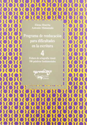 PROGRAMA DE REEDUCACI�N PARA DIFICULTADES EN LA ESCRITURA. CUADERNO