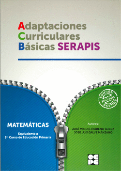 ADAPTACIONES CURRICULARES BASICAS SERAPIS MATEMATICAS 3�EP
