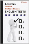 ANSWERS, GRADED MULTIPLE, CHOICE. ENGLISH TEST