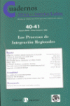 LOS PROCESOS DE INTEGRACI�N REGIONALES