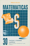 FUNCIONES Y ECUACIONES CUADR�TICAS