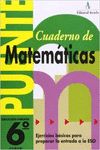 PUENTE, MATEM�TICAS, 6 EDUCACI�N PRIMARIA, 3 CICLO. CUADERNO