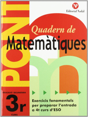 PONT, MATEM�TIQUES, 3 ESO