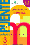 CUADERNO N�MEROS 3 A�OS-PUENTE INFANTIL