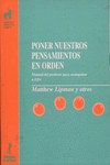 PONER NUESTROS PENSAMIENTOS EN ORDEN