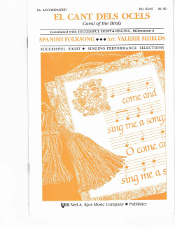 CANT DELS OCELLS, EL