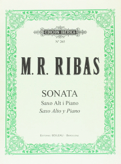 SONATA SAXO ALTO MI BEMOL Y PIANO