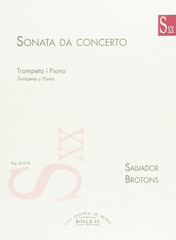 SONATA DA CONCERTO, OP.52