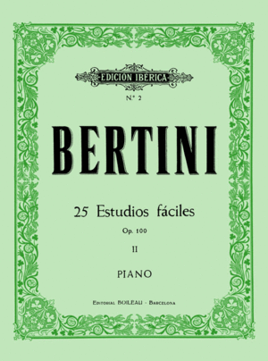 25 ESTUDIOS F�CILES OP.100