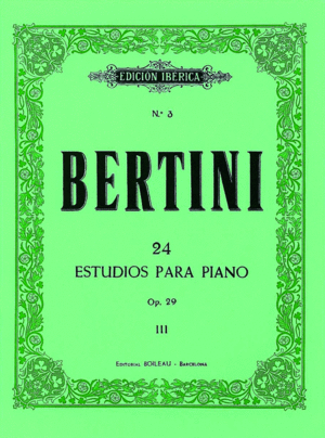 24 PEQUE�OS ESTUDIOS PARA PIANO, OP. 29