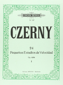 24 PEQUE�OS ESTUDIOS DE VELOCIDAD OP.636. VOL 1
