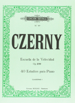 ESCUELA DE LA VELOCIDAD OP.299. CUADERNO I