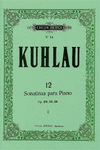 12 SONATINAS PARA PIANO, OP.20, 55, 59