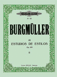 18 ESTUDIOS DE ESTILOS, OP. 109