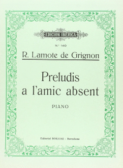 PRELUDIS A L'AMIC ABSENT