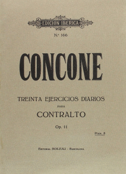 30 EJERCICIOS DIARIOS PARA CONTRALTO OP.11