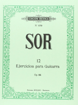 EJERCICIOS GUITARRA OP.35
