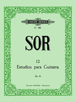 12 ESTUDIOS GUITARRA OP.60