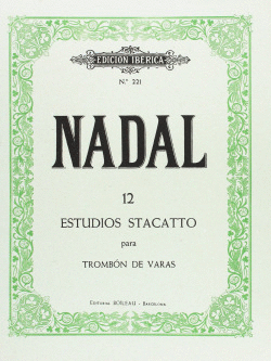 12 ESTUDIOS STACATTO PARA TROMB�N DE VARAS