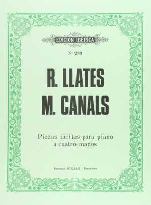 PIEZAS F�CILES PARA PIANO A 4 MANOS