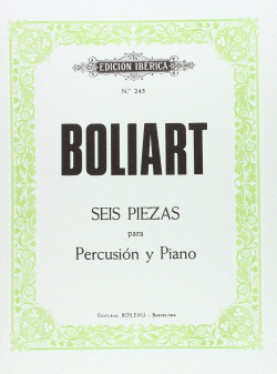 6 PIEZAS PARA PERCUSI�N Y PIANO