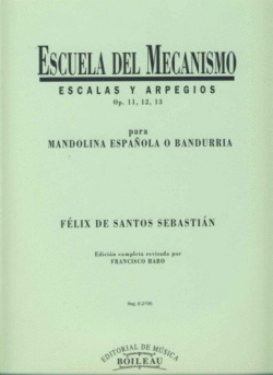ESCUELA DEL MECANISMO ESCALAS Y ARPEGIOS OP.11,12