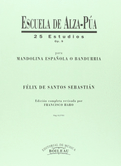 25 ESTUDIOS PARA MANDOLINA ESPA�OLA O BAND�RRIA