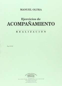 REALIZACI�N DE LOS EJERCICIOS DE ACOMPA�AMIENTO