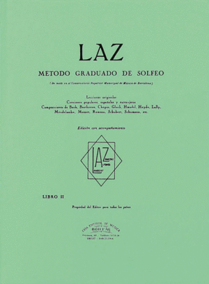 LAZ CON ACOMPAAMIENTO - LIBRO II