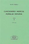CANCIONERO POPULAR ESPA�OL VOL.II