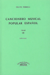 CANCIONERO POPULAR ESPA�OL VOL.III